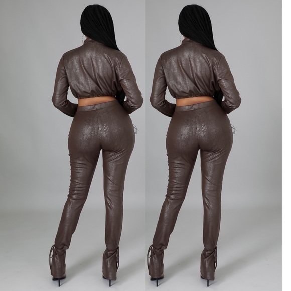 Two pieces Sexy pant set. Same day shipping purchase before 3pm specific time - Picture 3 of 3